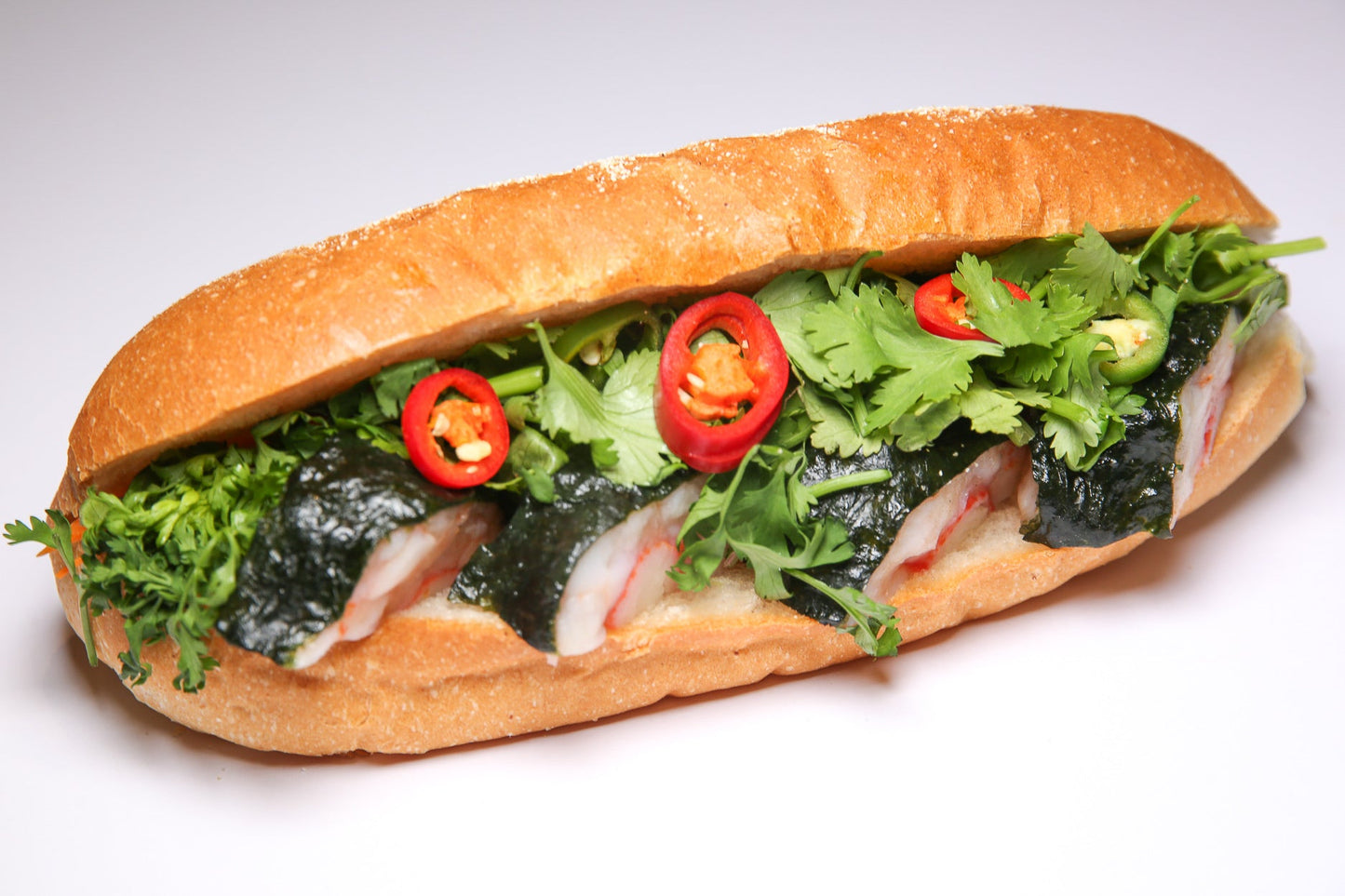 BM 7. Crab Meat Seaweed Roll Banh Mi