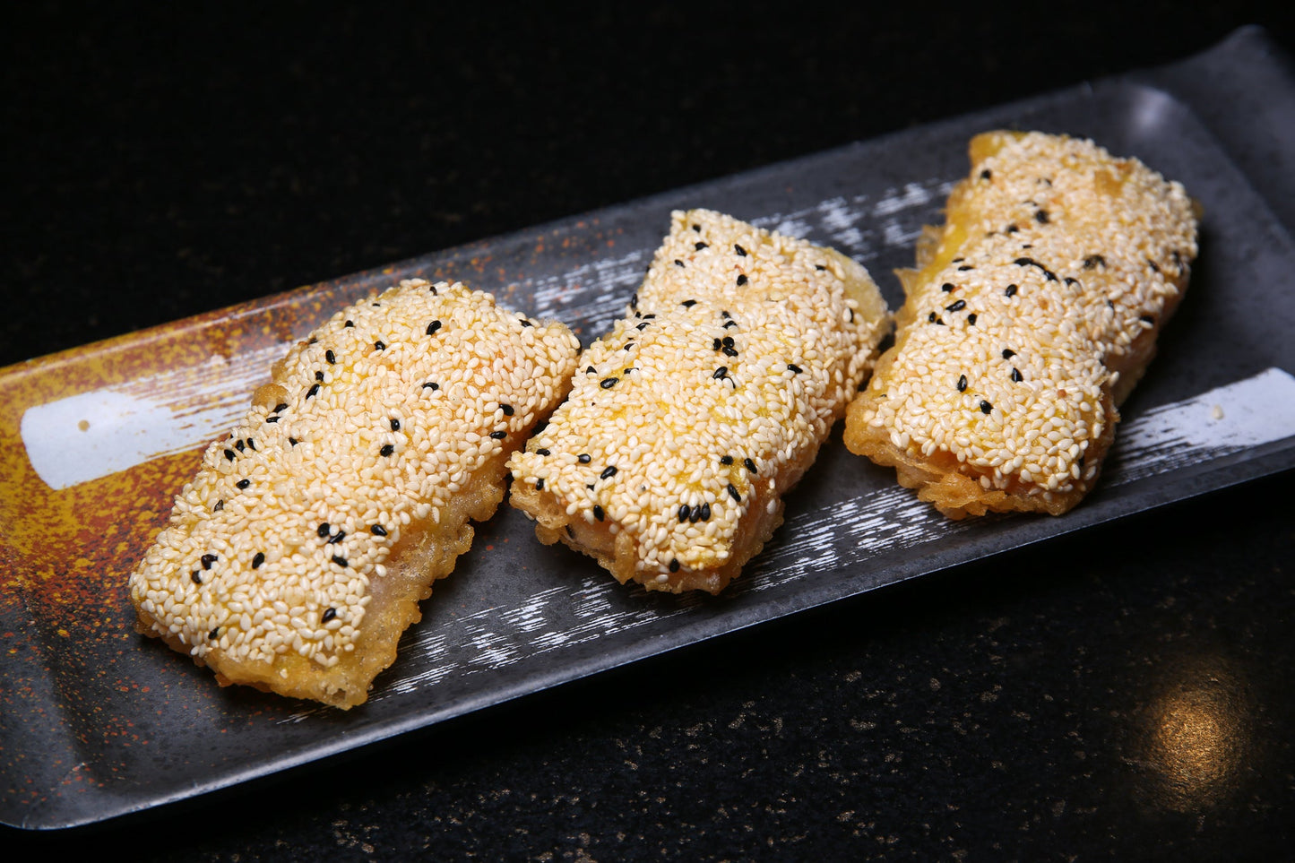 D7. Sesame Prawn Toast | 芝麻虾