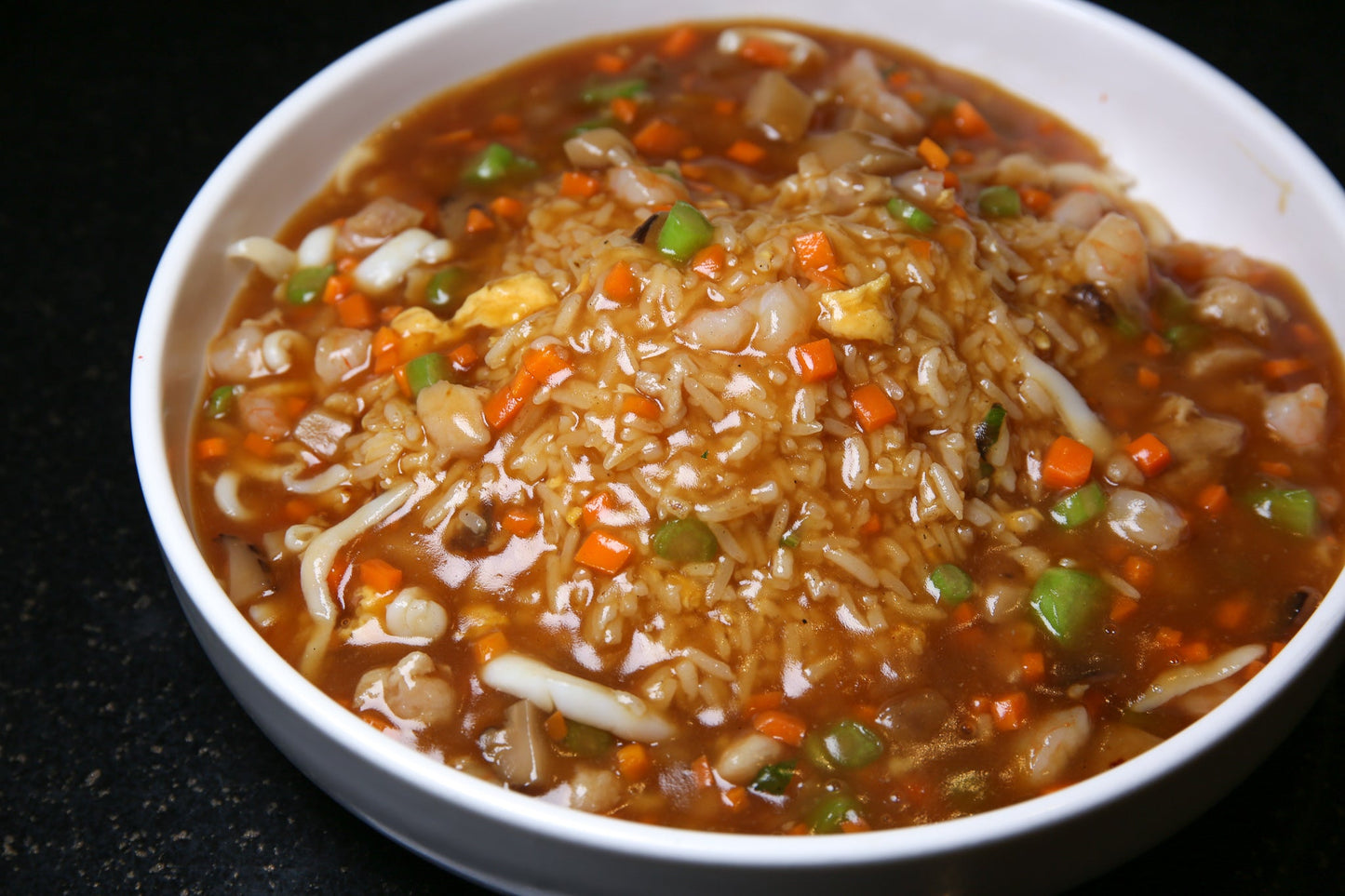 F8. Hokkien Fried Rice | 福建炒饭