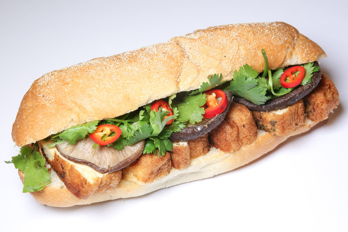 BM 8. Tofu & Mushroom Banh Mi