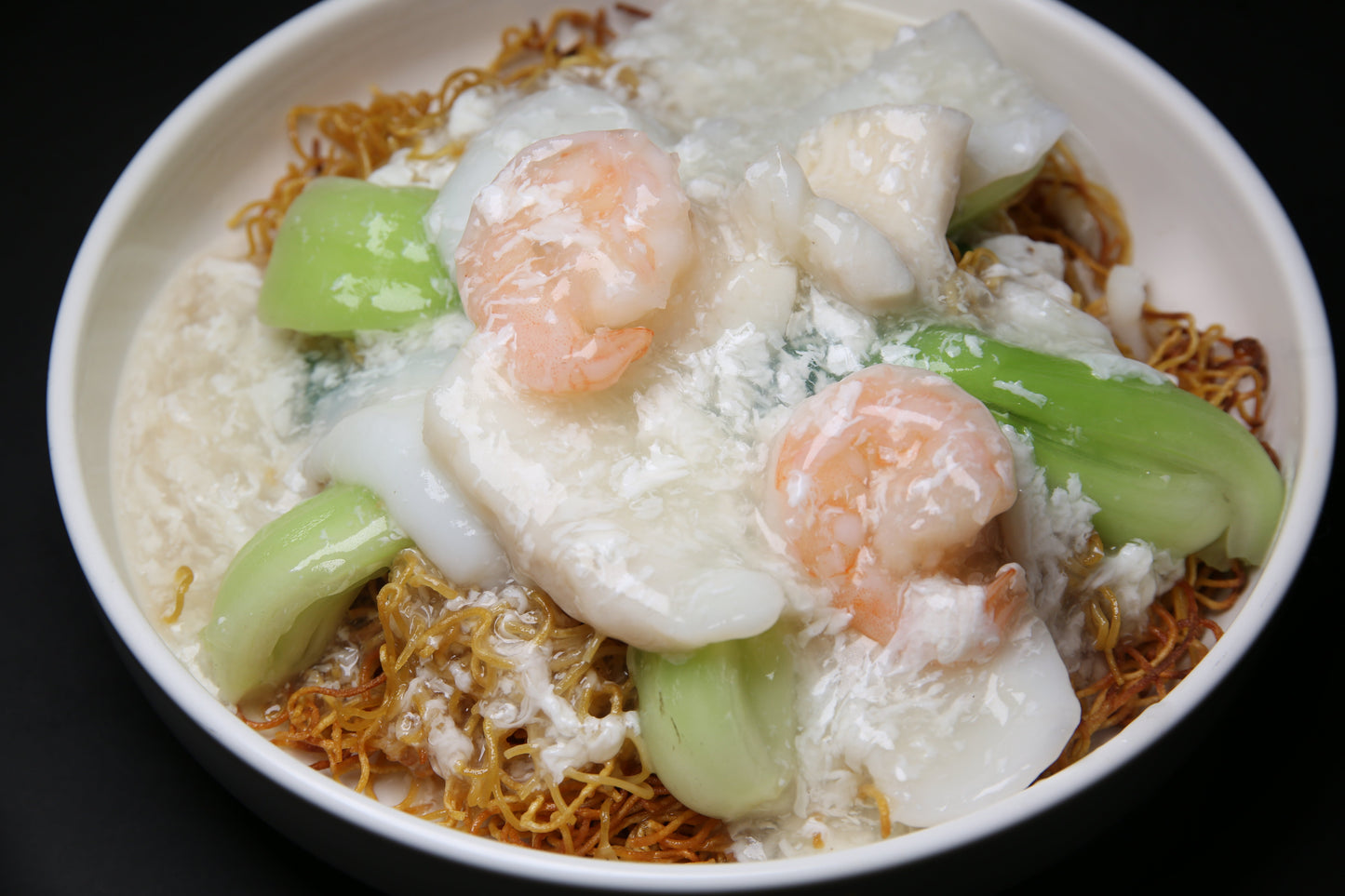 G7. Stir Fried Noodle with Seafood  (Wet)  |  海鲜(湿)炒面