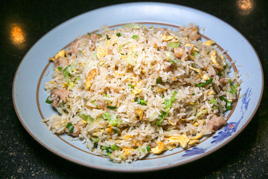 F4. Fried Rice with Chicken & Salted Fish  |  咸鱼鸡粒炒饭